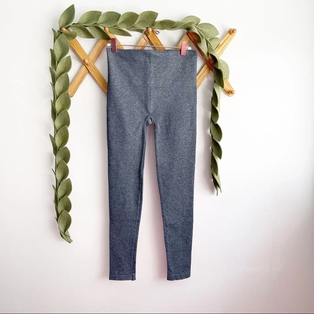 Spanx Gray Seamless Leggings